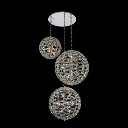 Alta Orb Multi Light Pendant Light in Detail.