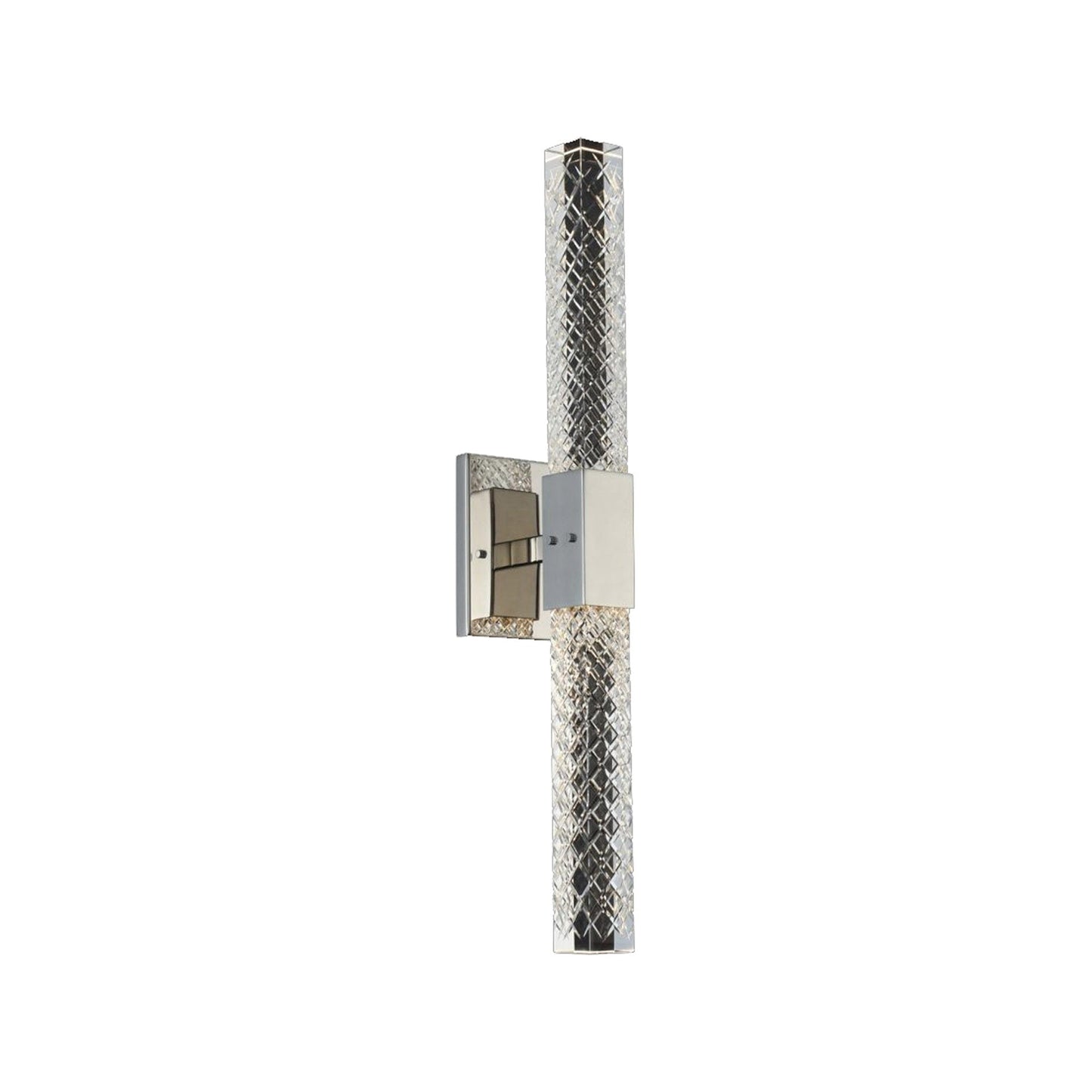 Apollo LED ADA Wall Light in Polished Chrome (2-Light).