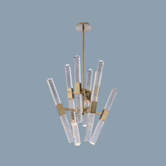 Apollo LED Convergent Chandelier in Detail.