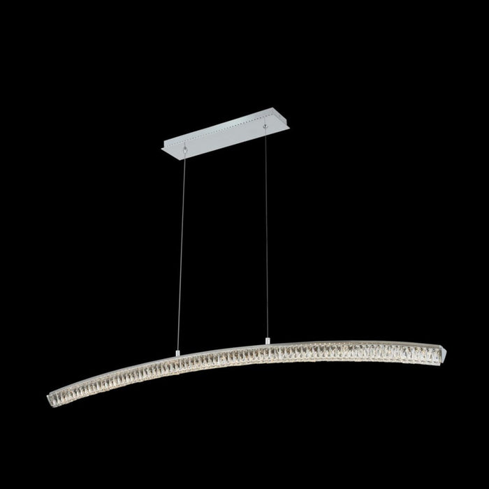 Aries LED Linear Pendant Light in Detail.