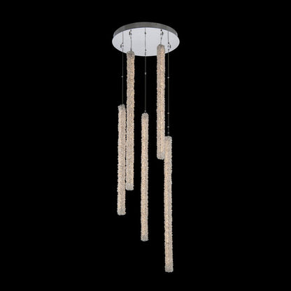 Lina LED Foyer Pendant Light in Detail.