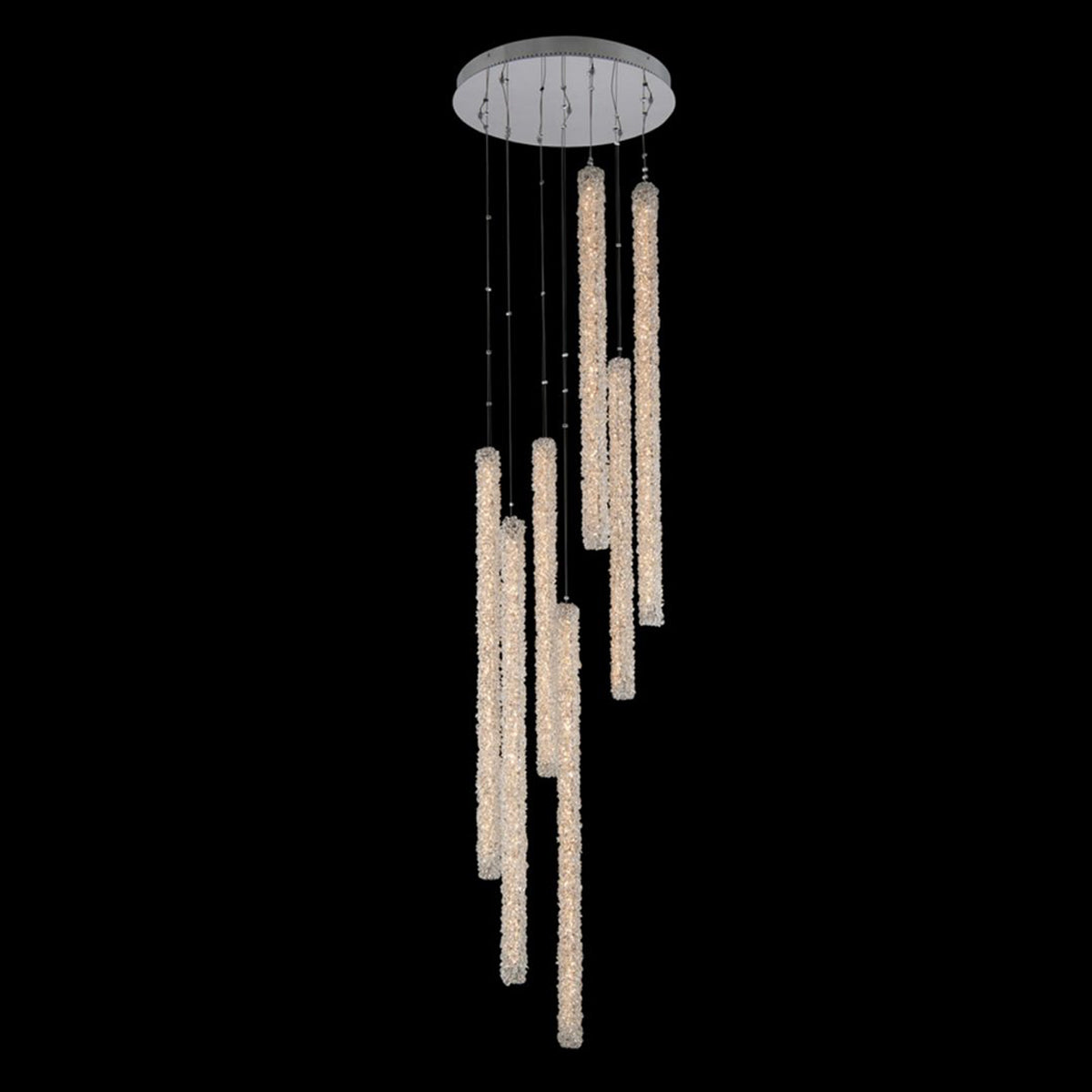 Lina LED Foyer Pendant Light in Detail.