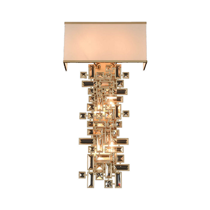 Vermeer Wall Light in Brushed Champagne Gold (6-Light).