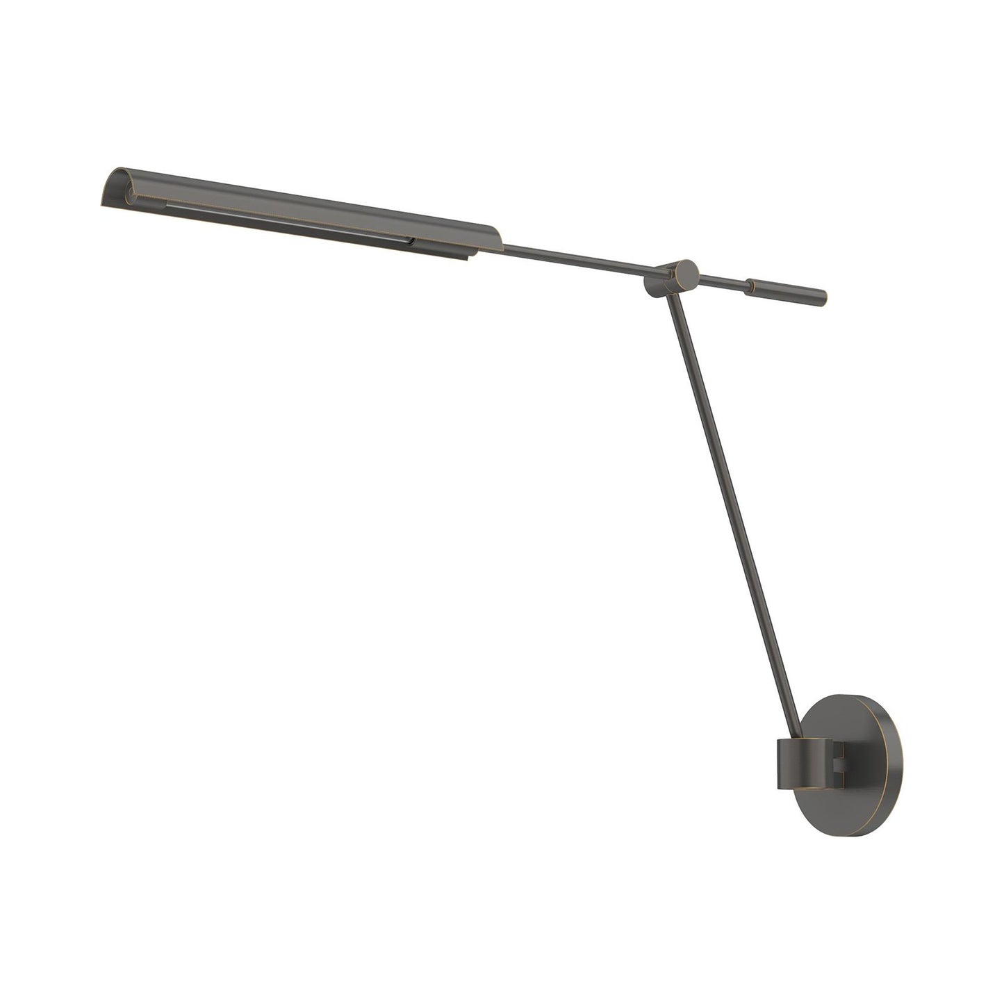 Astrid LED Adjustable Wall Light in Urban Bronze.