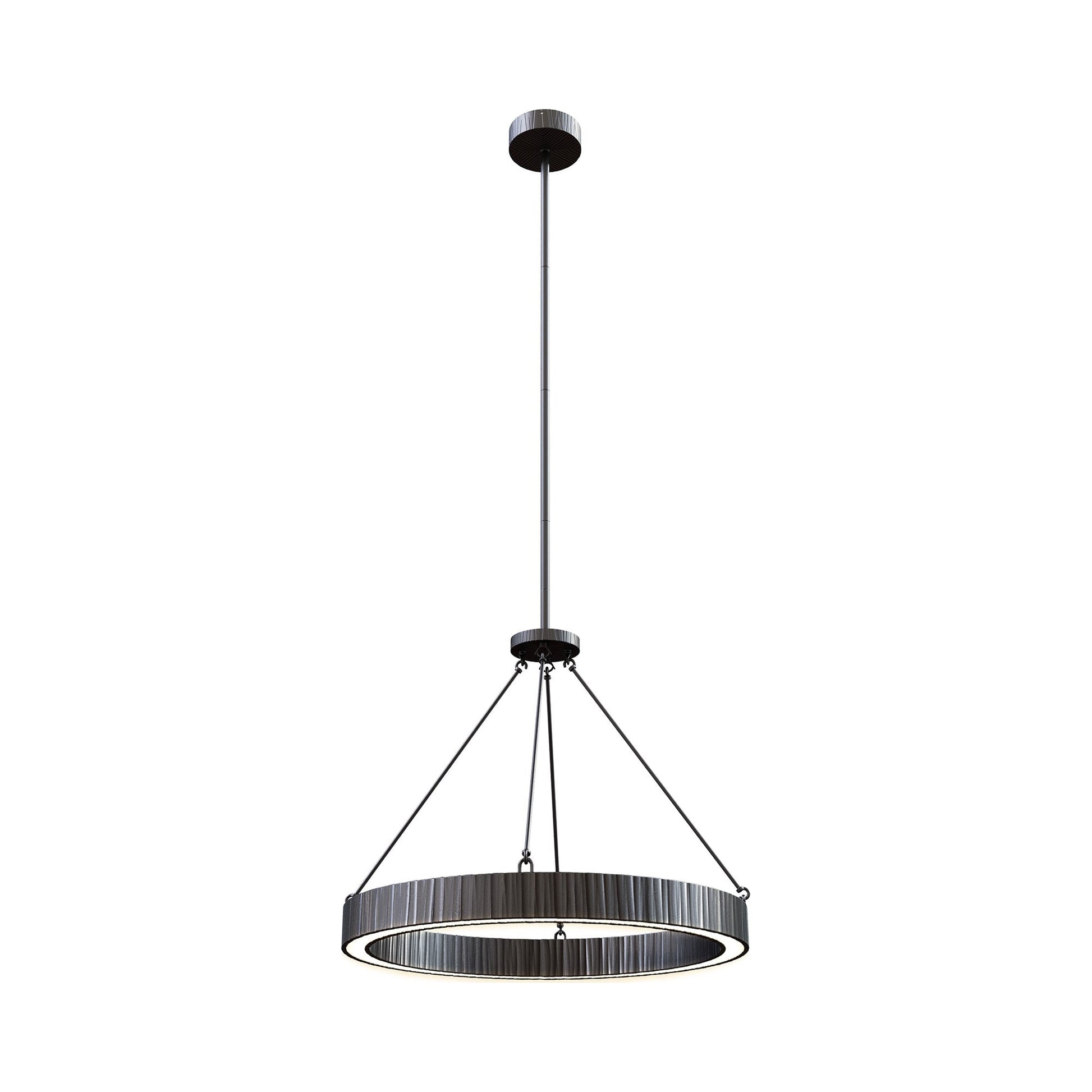 Kensington LED Pendant Light in Urban Bronze.