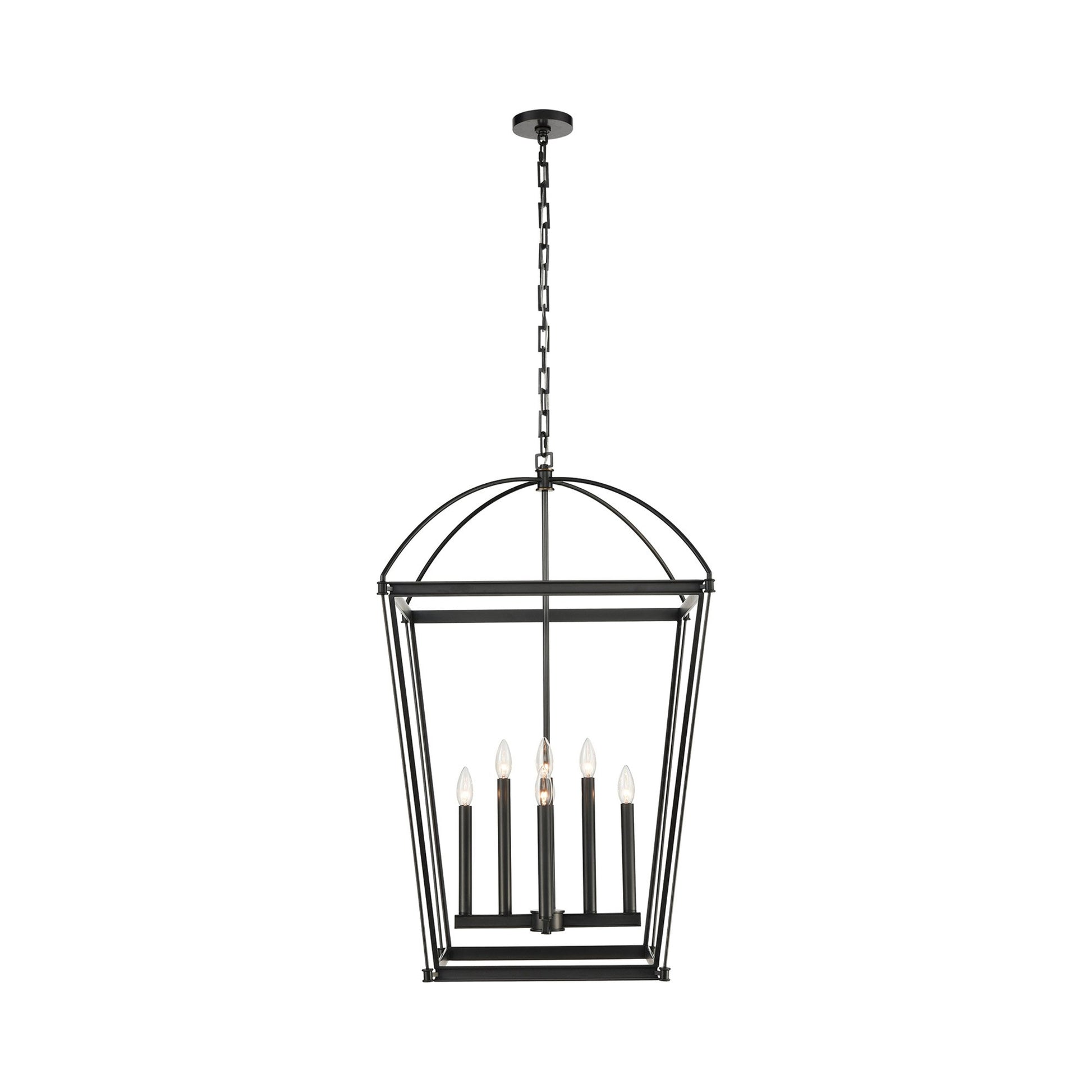 Manor Foyer Pendant Light in Large/Urban Bronze.