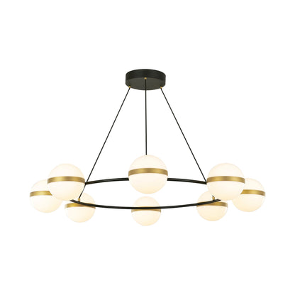 Tagliato LED Ring Chandelier (8-Light).
