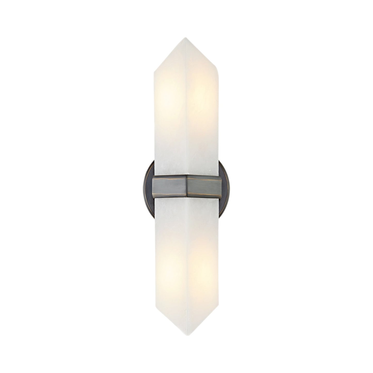 Valencia Wall Light in Urban Bronze (2-Light).