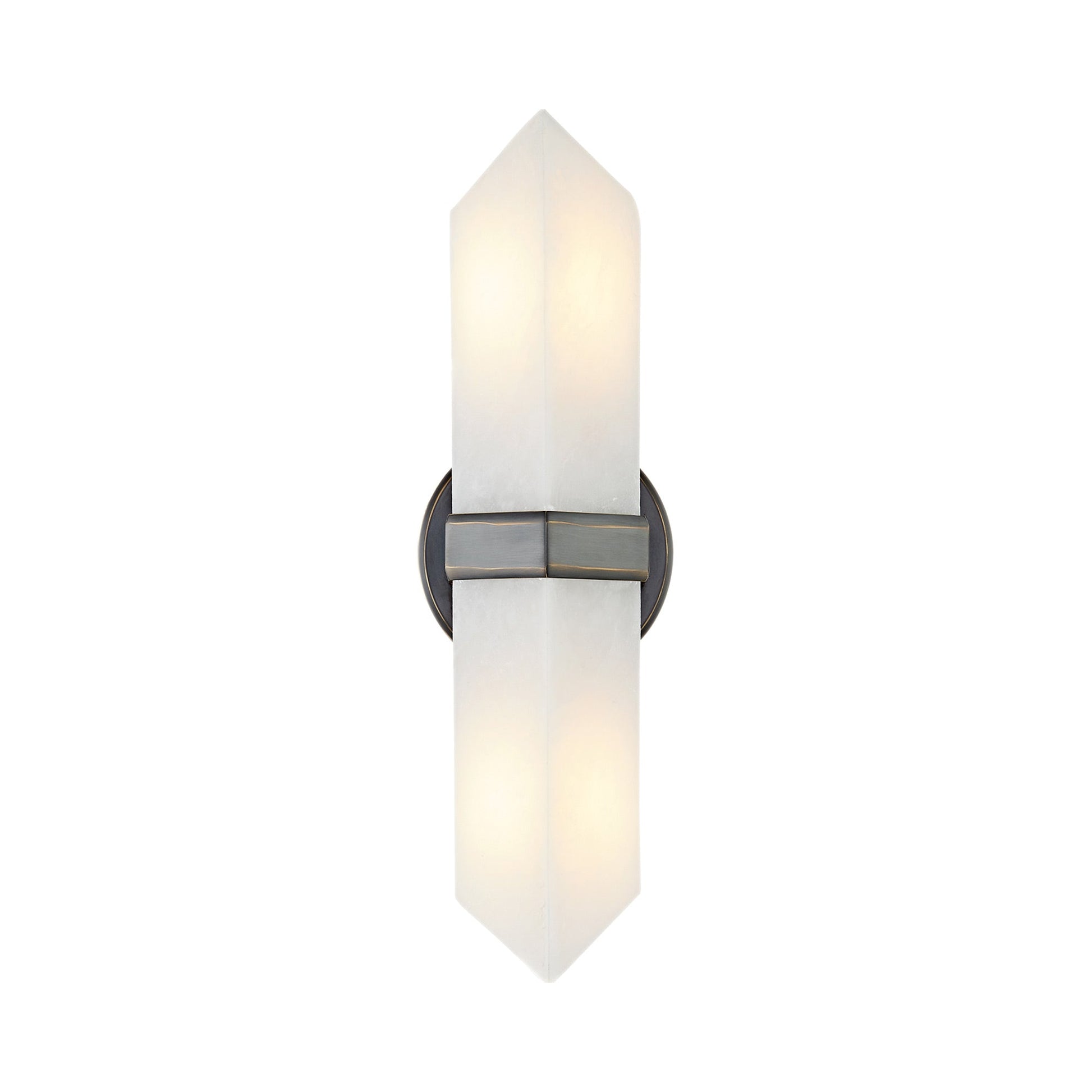Valencia Wall Light in Urban Bronze (2-Light).
