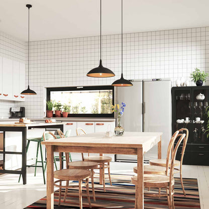 Abel Pendant Light in dining room.