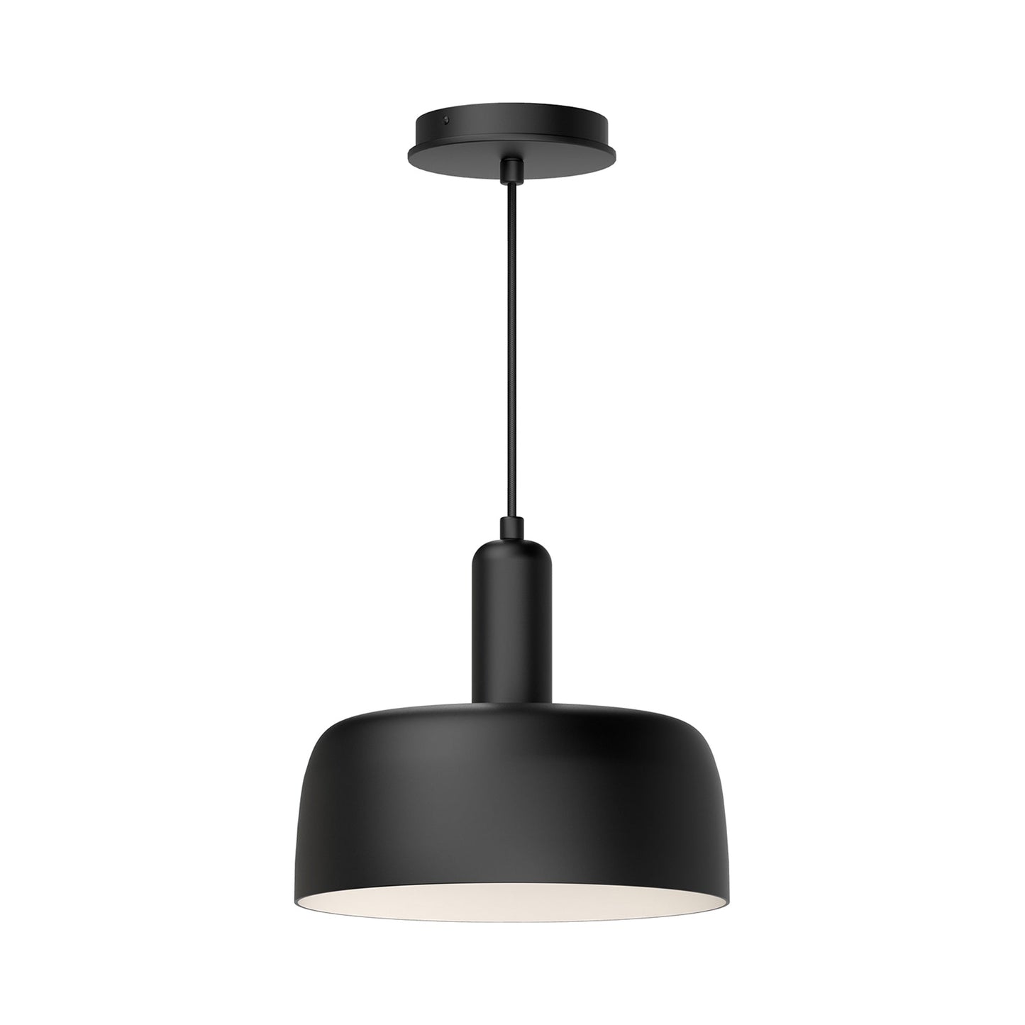 Adriano Pendant Light in Matte Black.