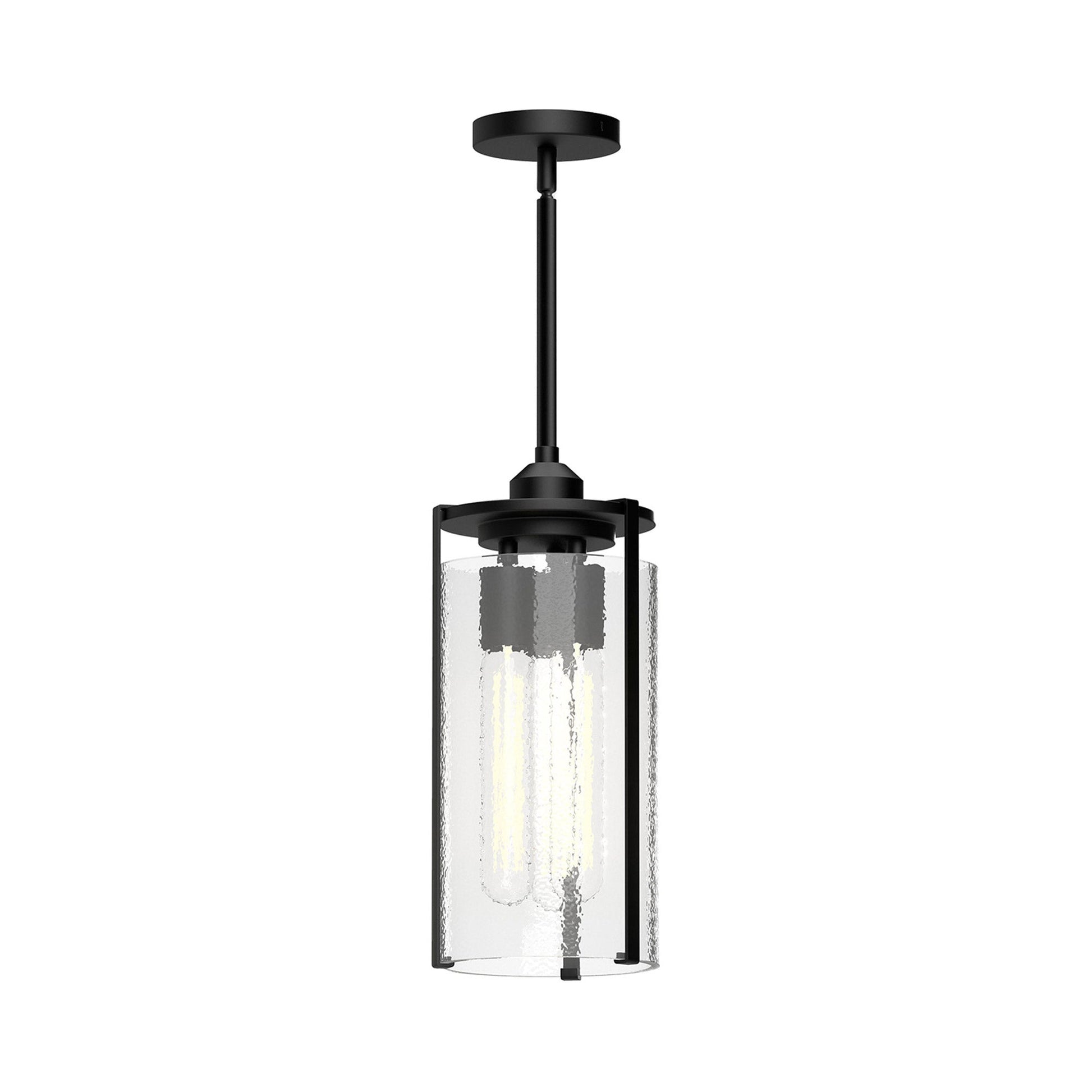 Belmont Pendant Light in Matte Black (3-Light).
