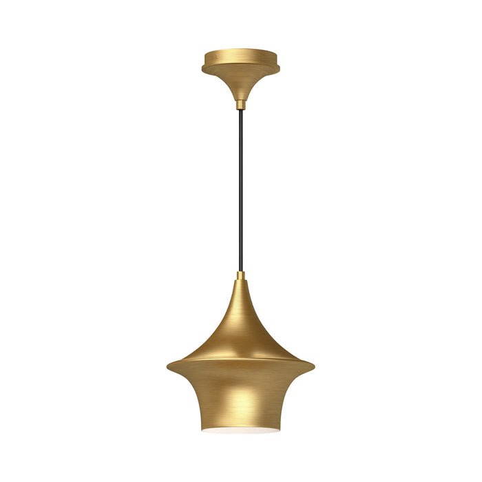 Emiko Pendant Light in Brushed Gold (Small).