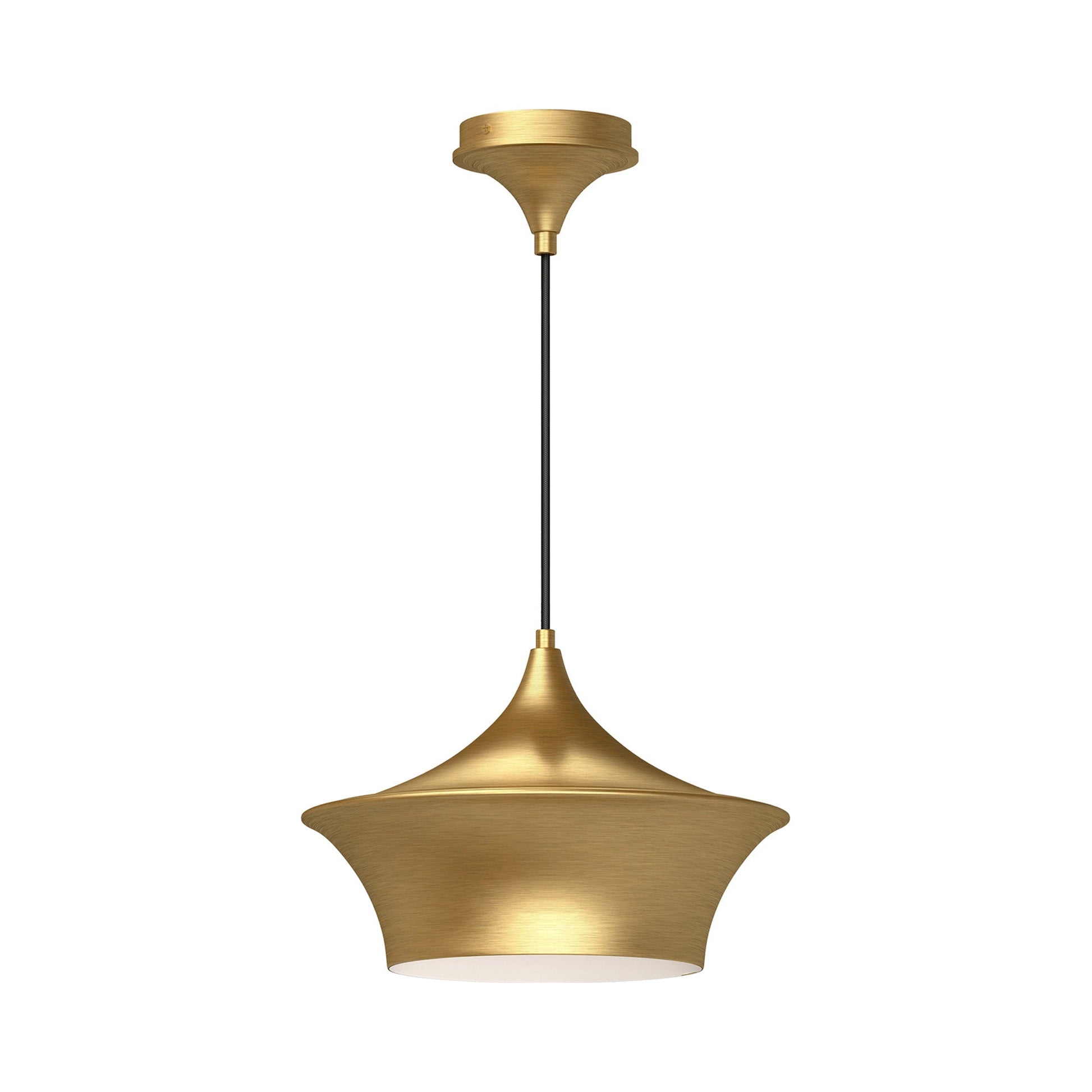 Emiko Pendant Light in Brushed Gold (Medium).