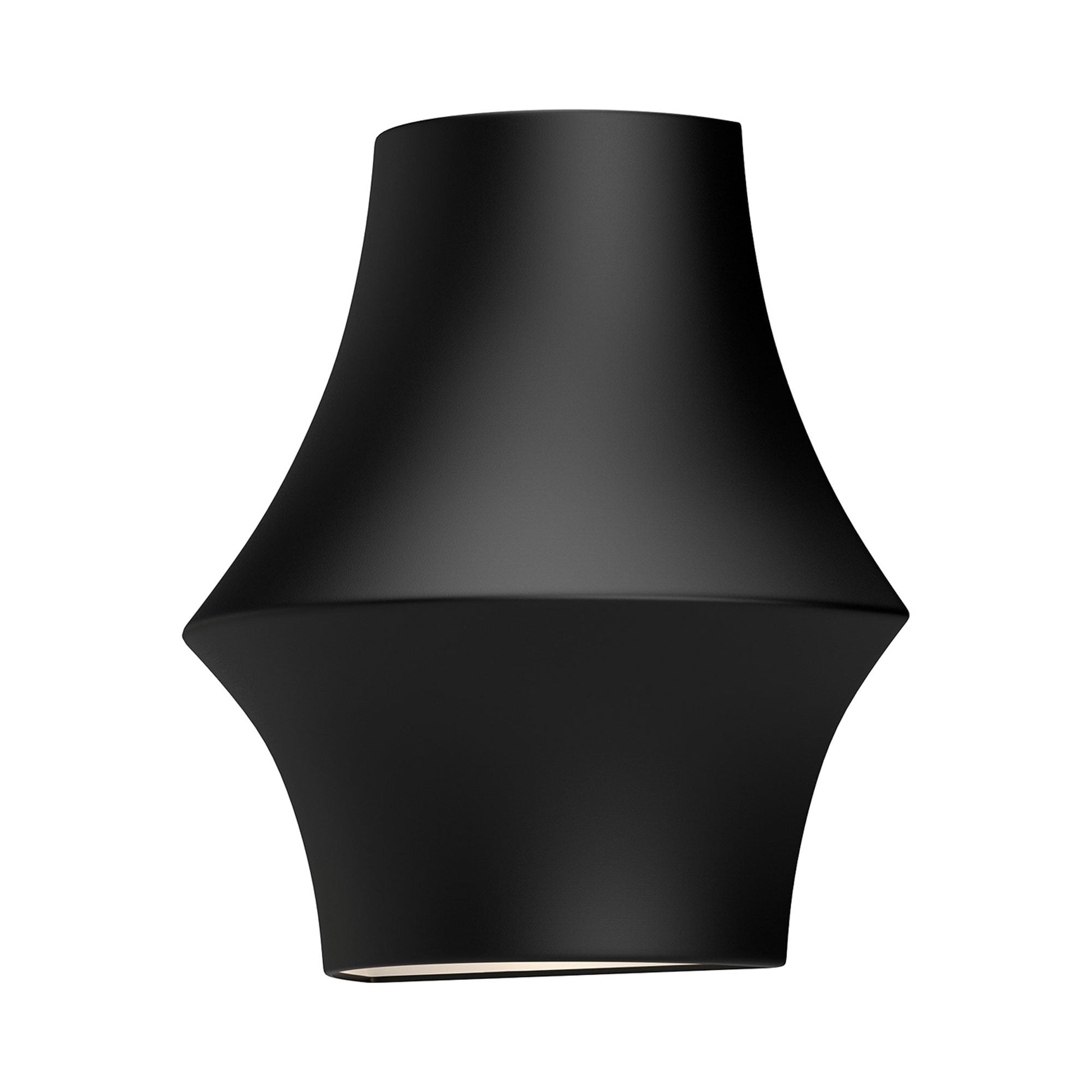 Emiko Wall Light in Matte Black.