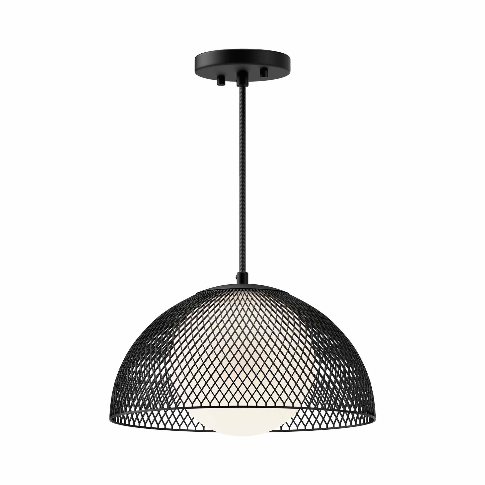 Haven Pendant Light in Matte Black.