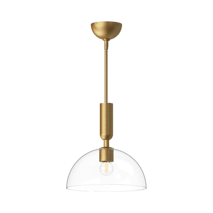 Jude Pendant Light in Brushed Gold.