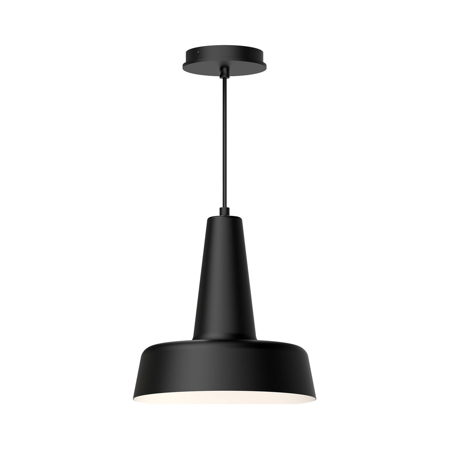 Juliana Pendant Light in Matte Black.