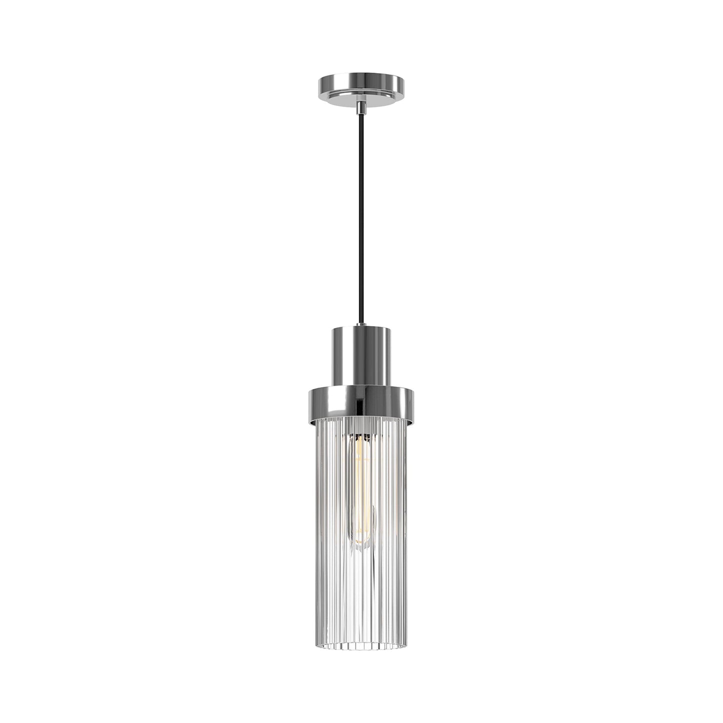 Kent Pendant Light in Chrome.