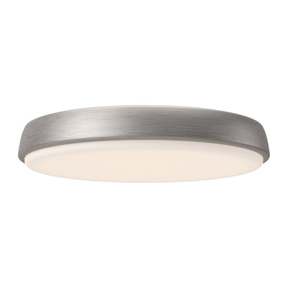 Laval LED Flush Mount Ceiling Light in Brushed Nickel (Large).