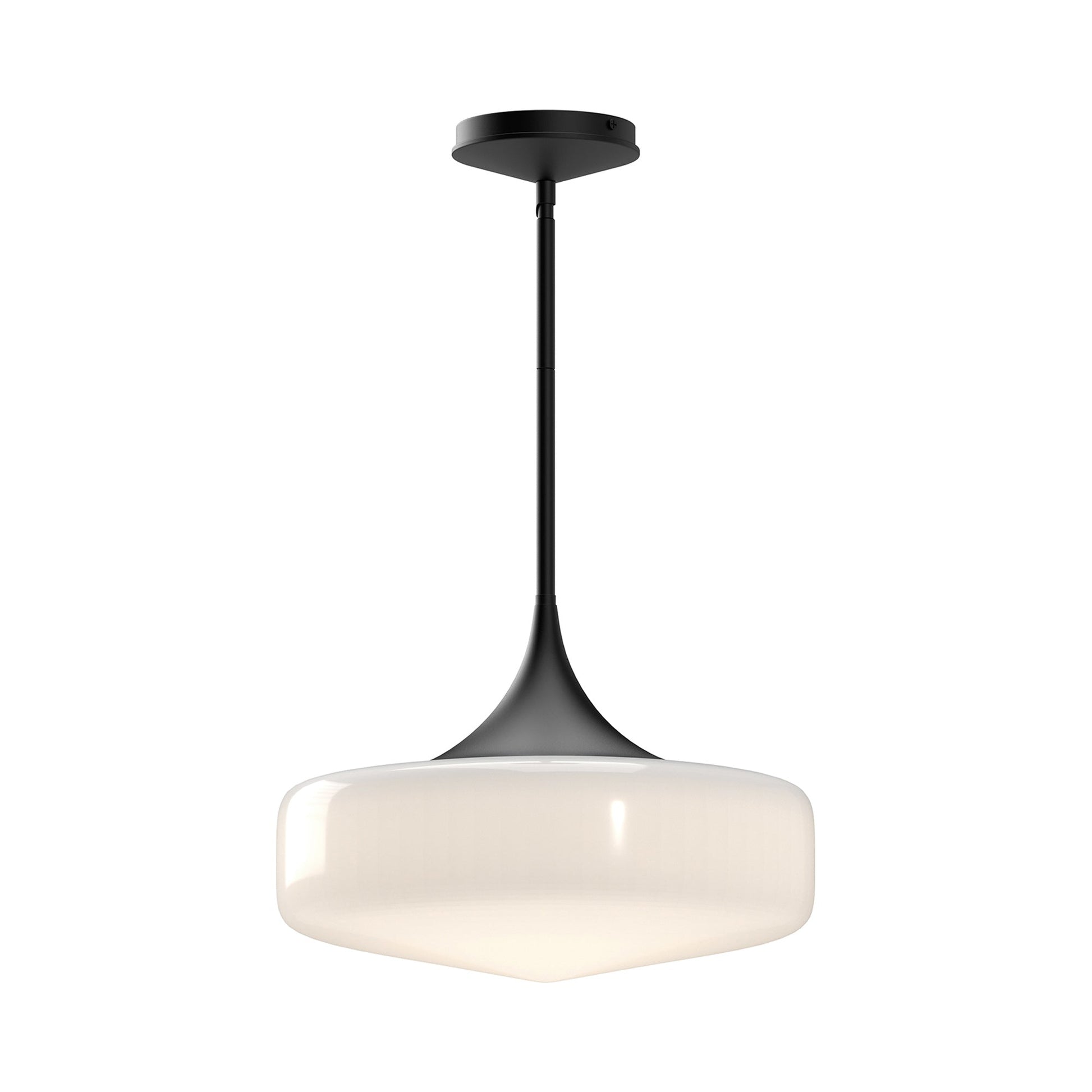 Lincoln Pendant Light in Matte Black.