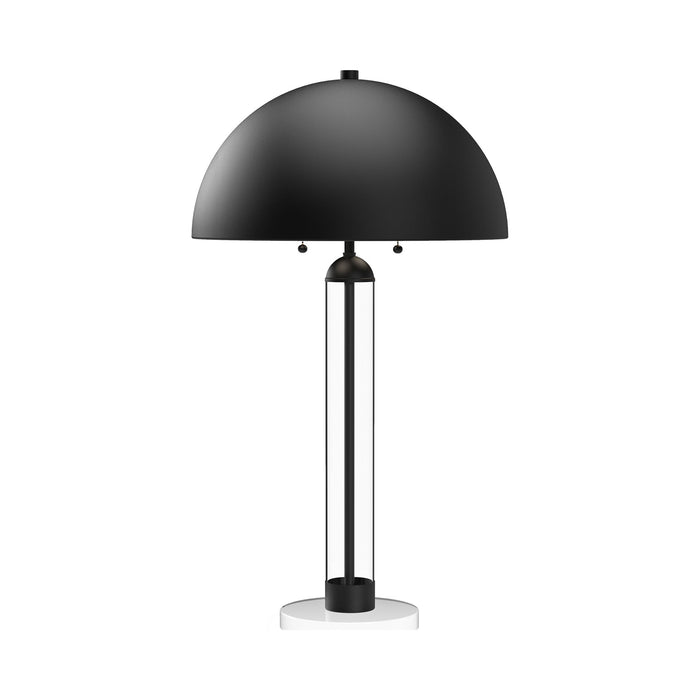Margaux Table Lamp in Matte Black.