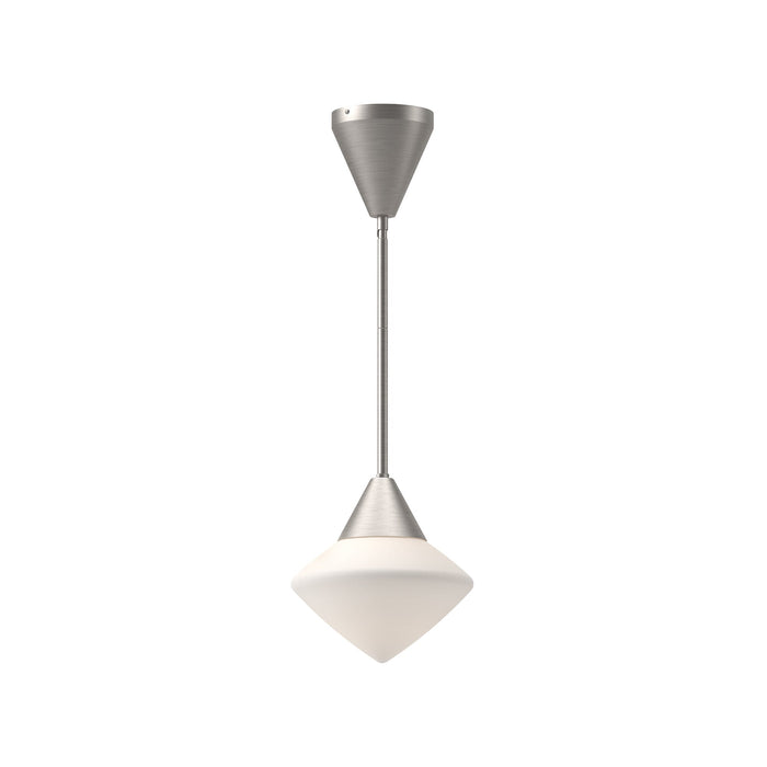 Nora Pendant Light in Brushed Nickel (Small).