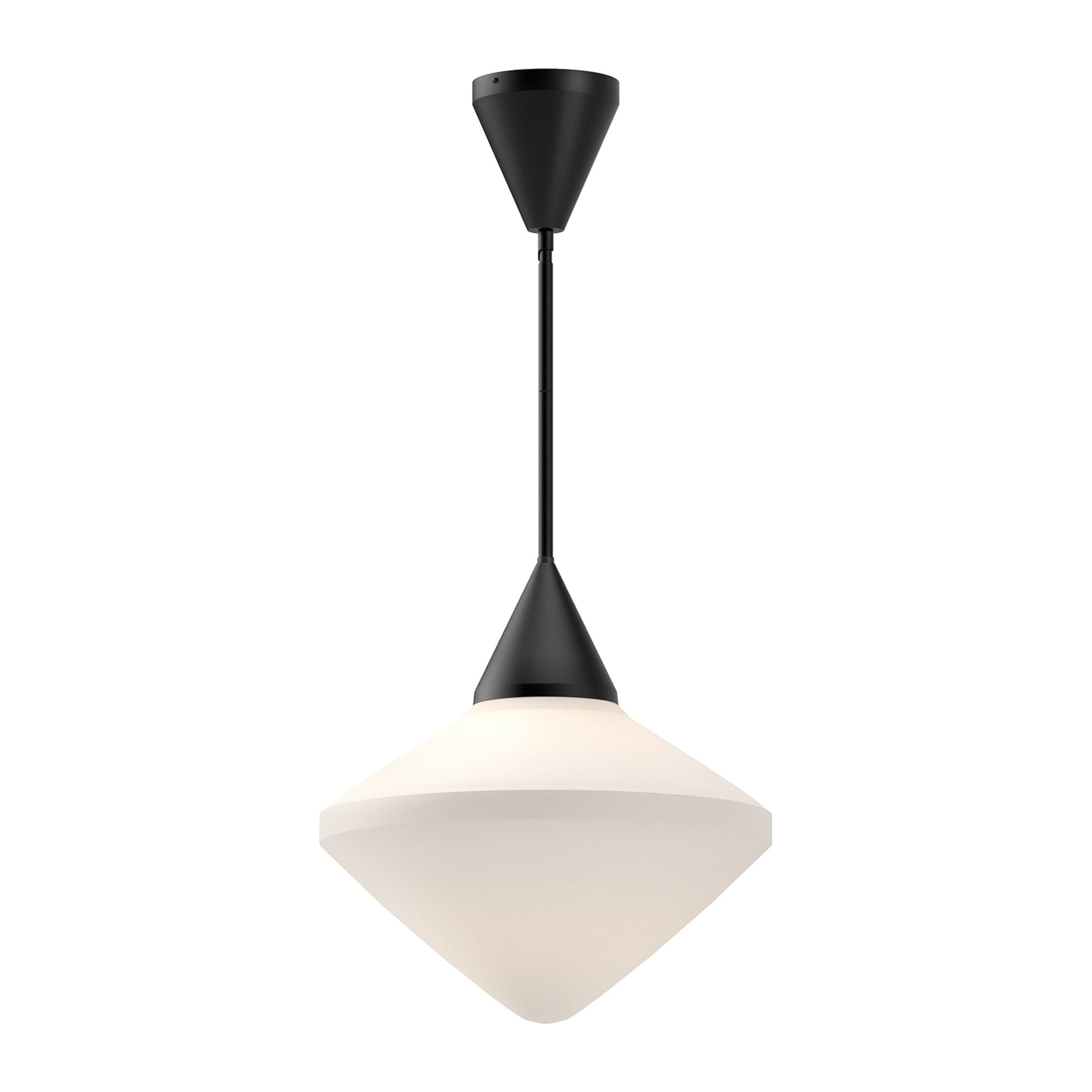 Nora Pendant Light in Matte Black (Large).