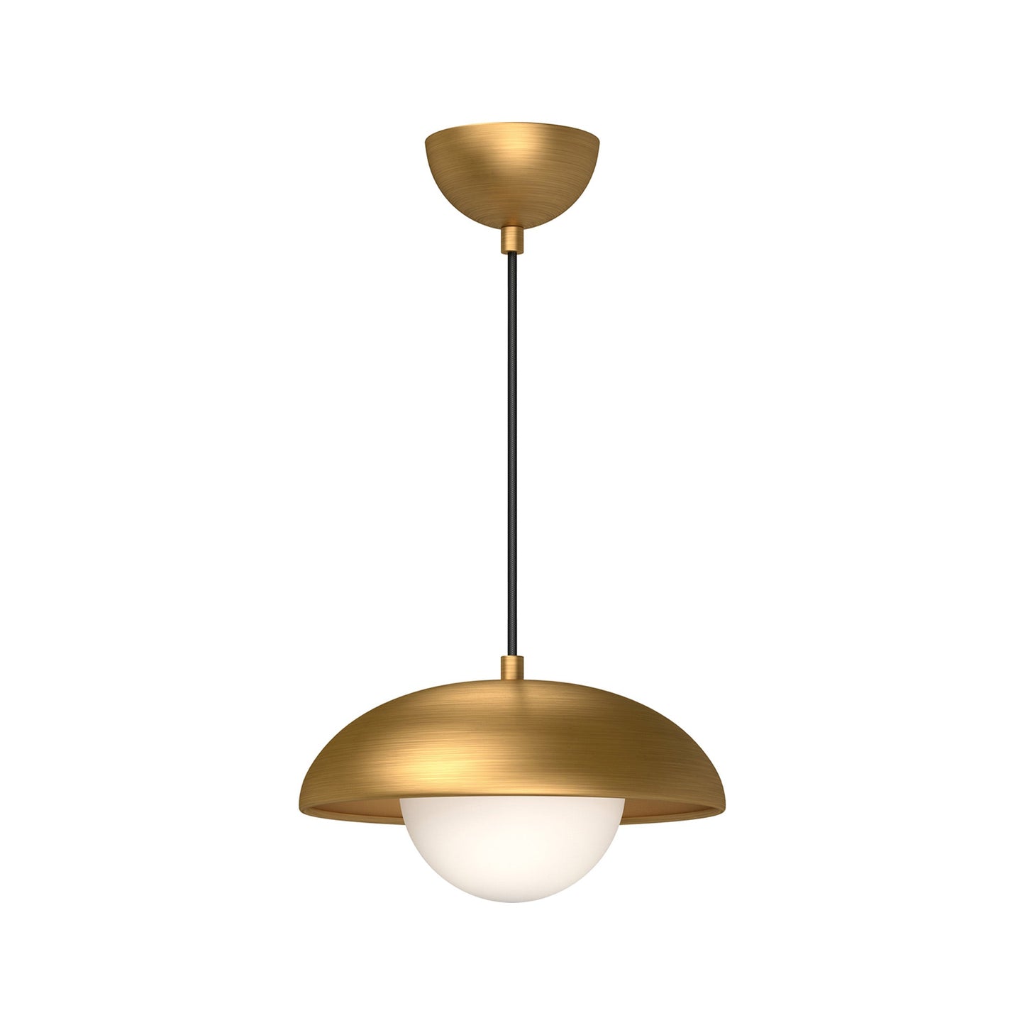 Rubio Pendant Light in Aged Gold (Small).