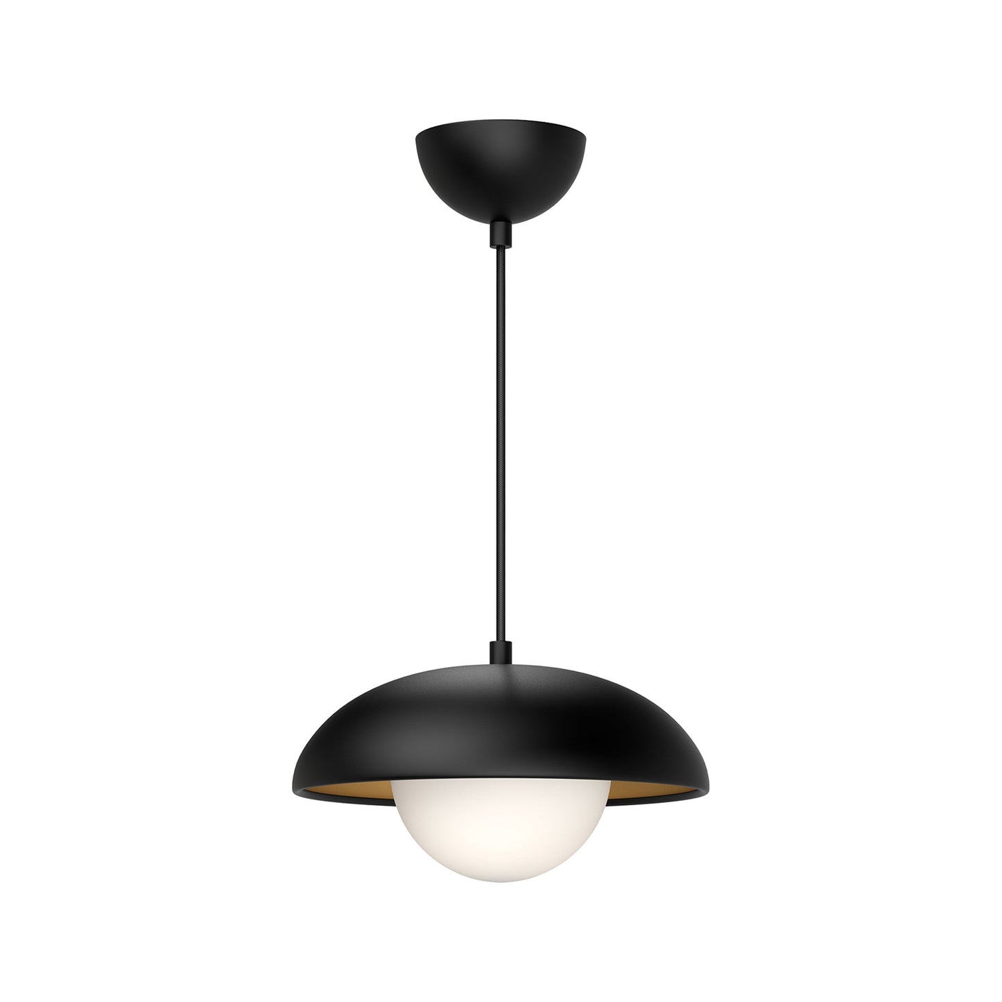 Rubio Pendant Light in Matte Black (Small).