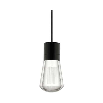 Alva 3-Light LED Pendant Light in Black.