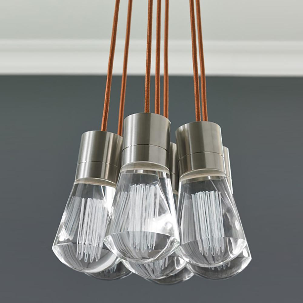 Alva 7-Light LED Pendant Light in Detail.