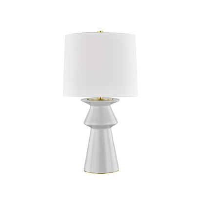 Amagansett Table Lamp in Gray.