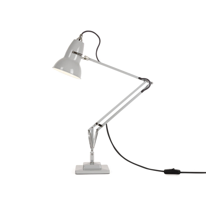 Original 1227 Desk Lamp in Dove Grey/Chrome (Medium/Standard Desk Base).