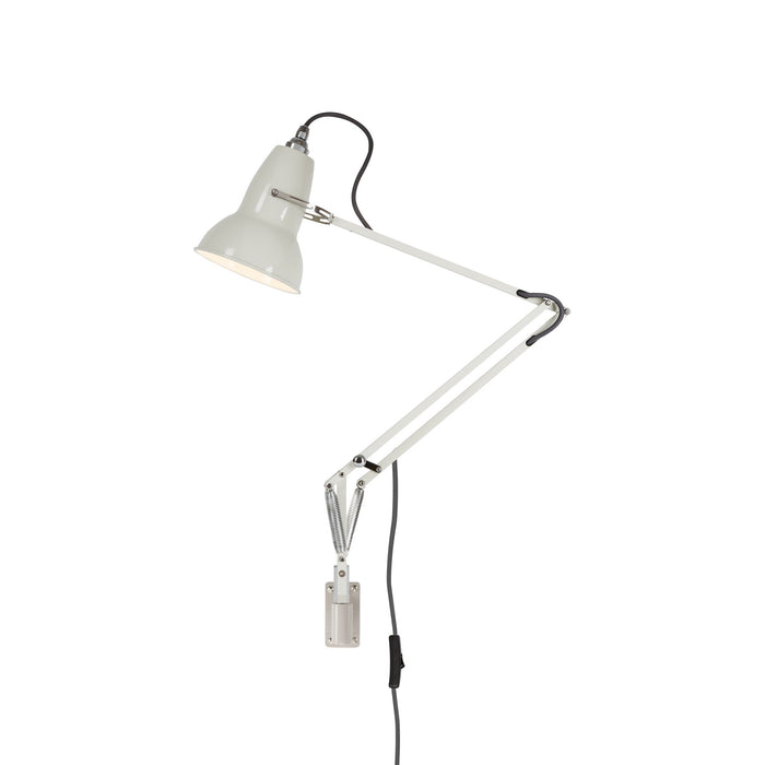 Original 1227 Desk Lamp in Linen White/Chrome (Medium/Wall Bracket).