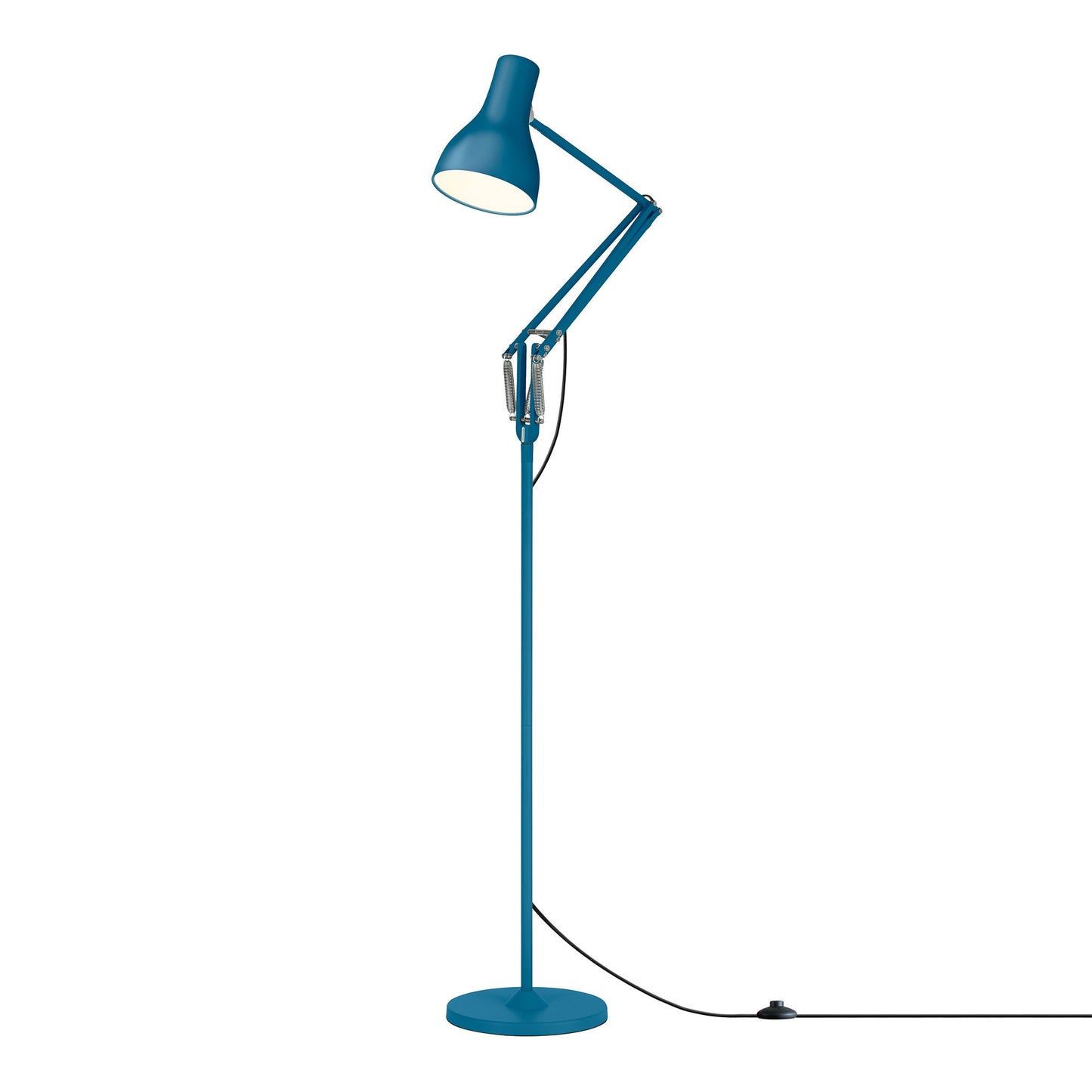 Type 75 Margaret Howell Floor Lamp in Saxon Blue.