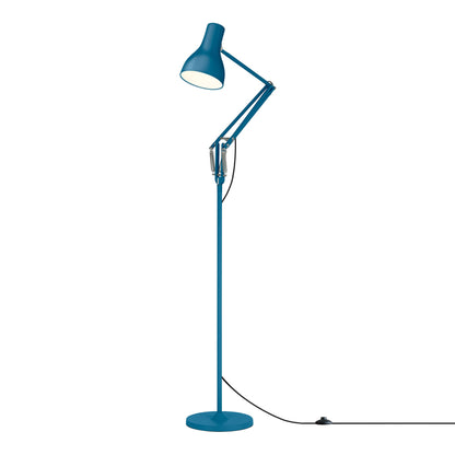 Type 75 Margaret Howell Floor Lamp in Saxon Blue.