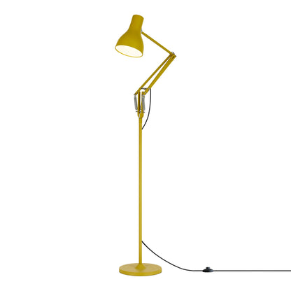 Type 75 Margaret Howell Floor Lamp in Yellow Ochre.