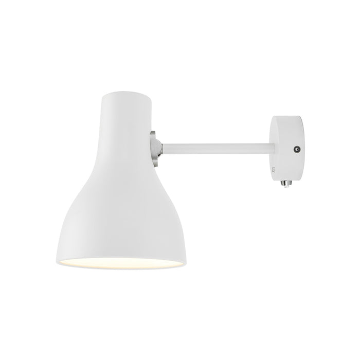 Type 75 Wall Light in Alpine White (Large).