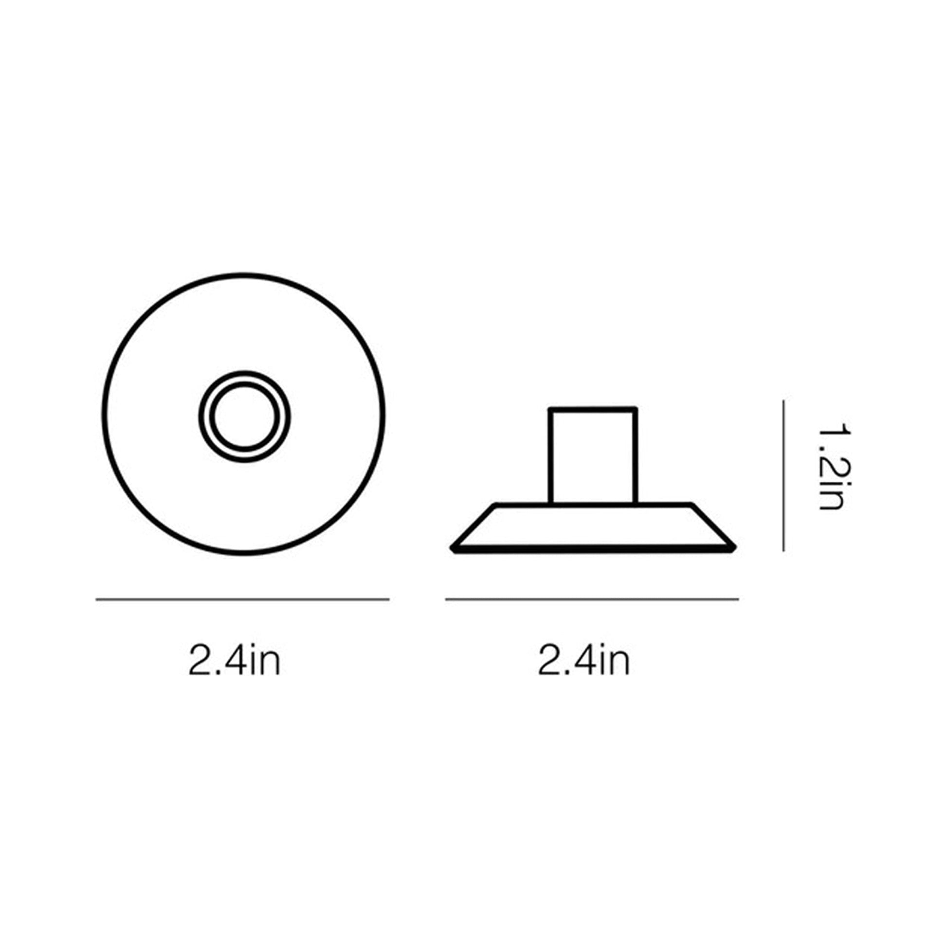 Type Range Desk Insert - line drawing.