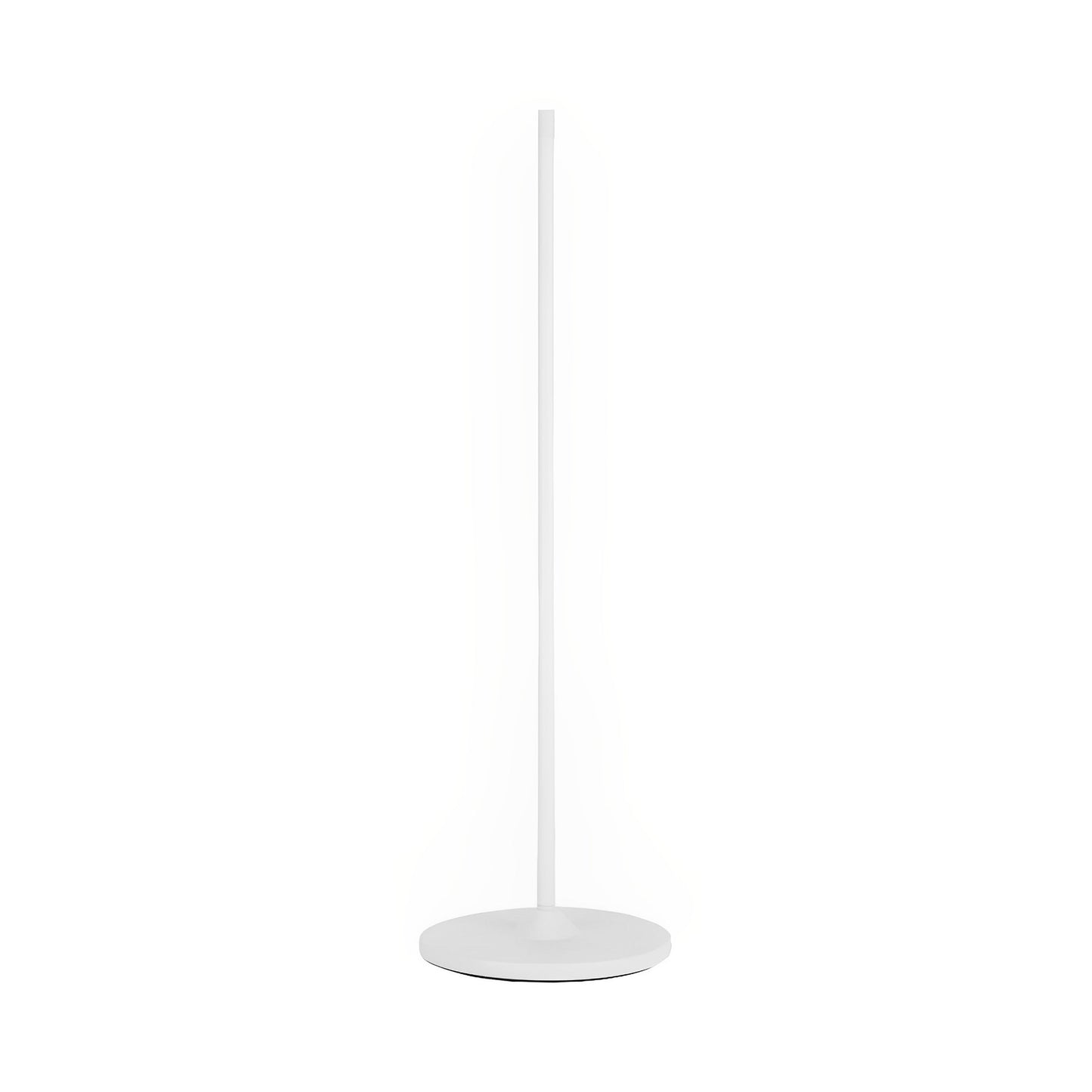 Type Range Floor Pole in Alpine White.