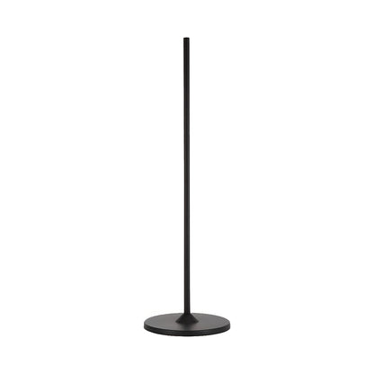 Type Range Floor Pole in Jet Black.