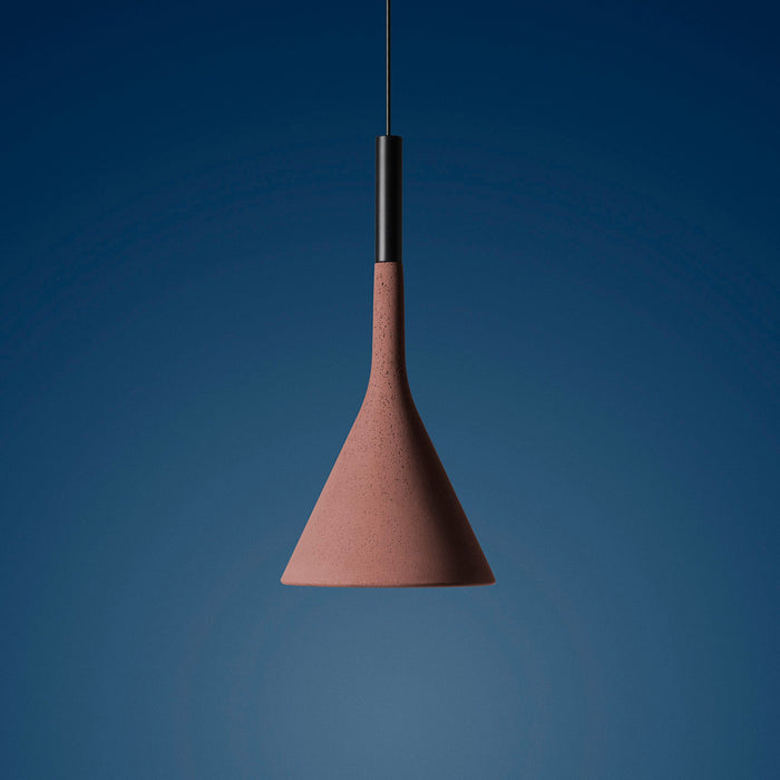 Aplomb Outdoor LED Pendant Light Red.