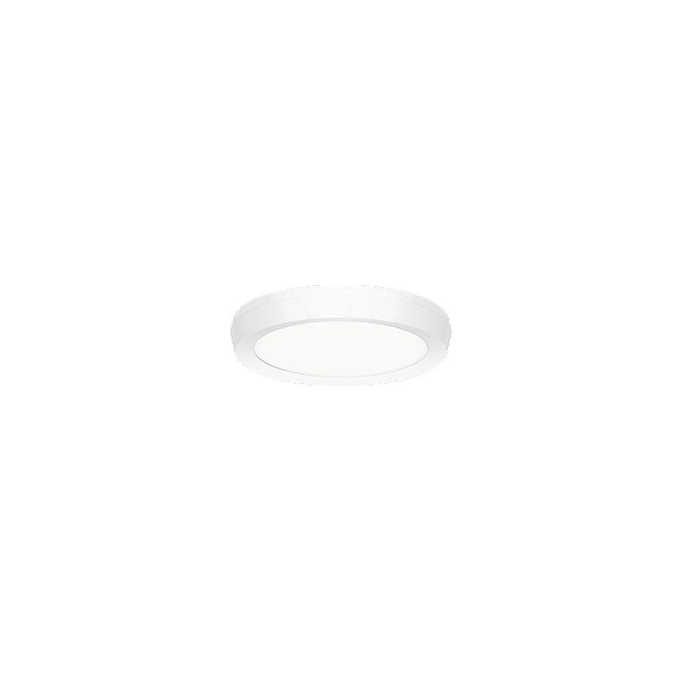 Argo LED Flush Mount Ceiling Light in White (Small).