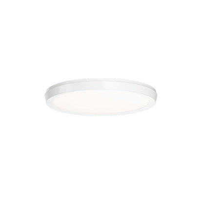 Argo LED Flush Mount Ceiling Light in Medium (2700K)/White.