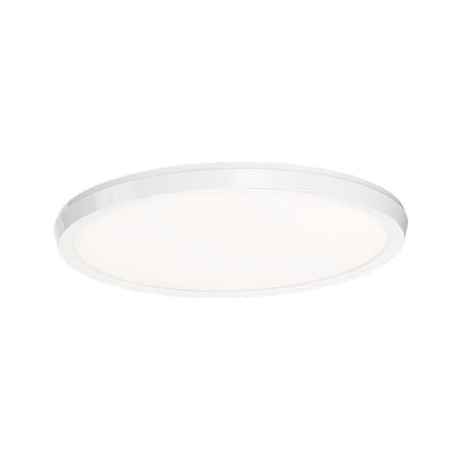 Argo LED Flush Mount Ceiling Light in Large (2700K)/White.