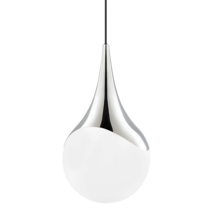 Ariana Pendant Light in Polished Nickel (Large).