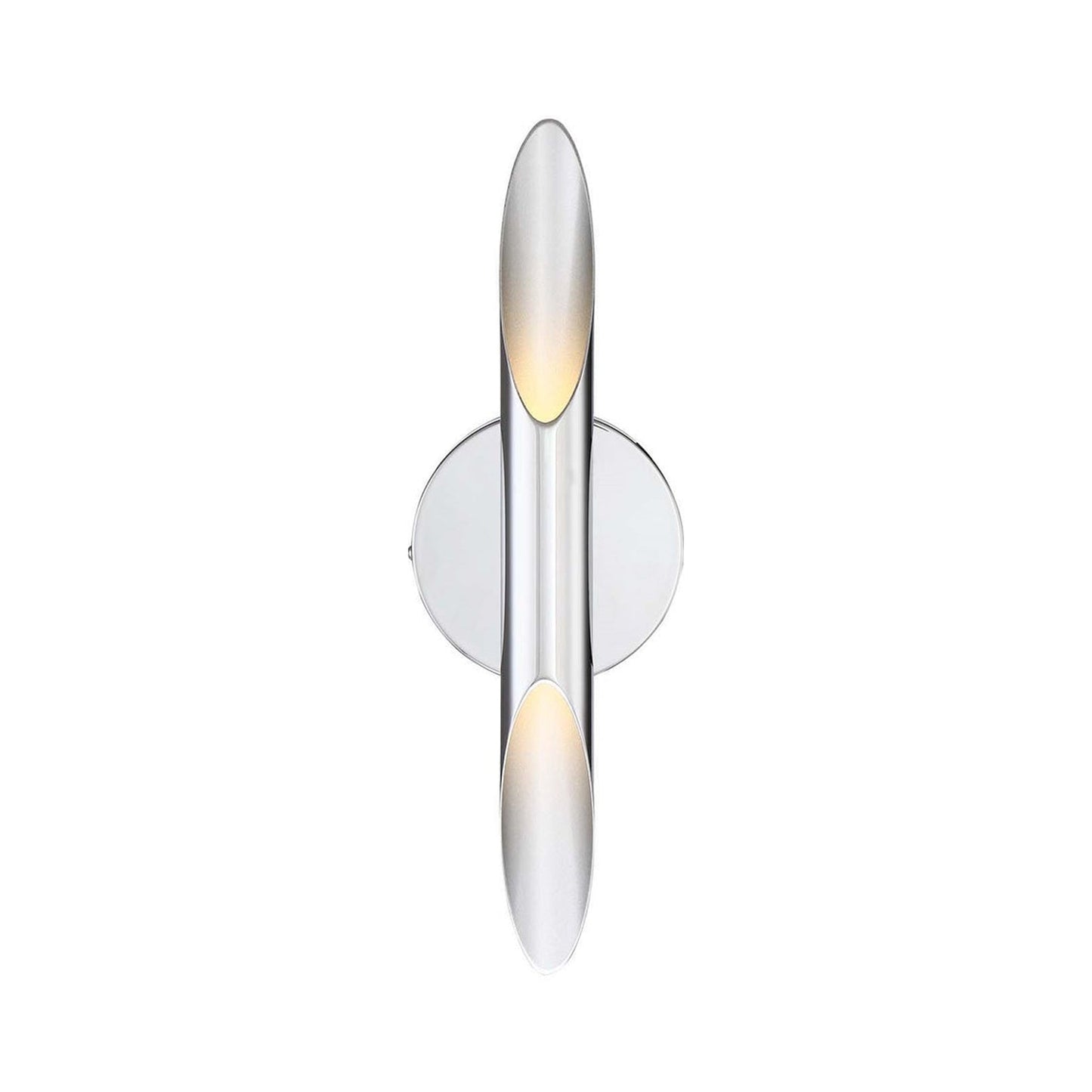 Bolero LED Wall Light in Satin Nickel.