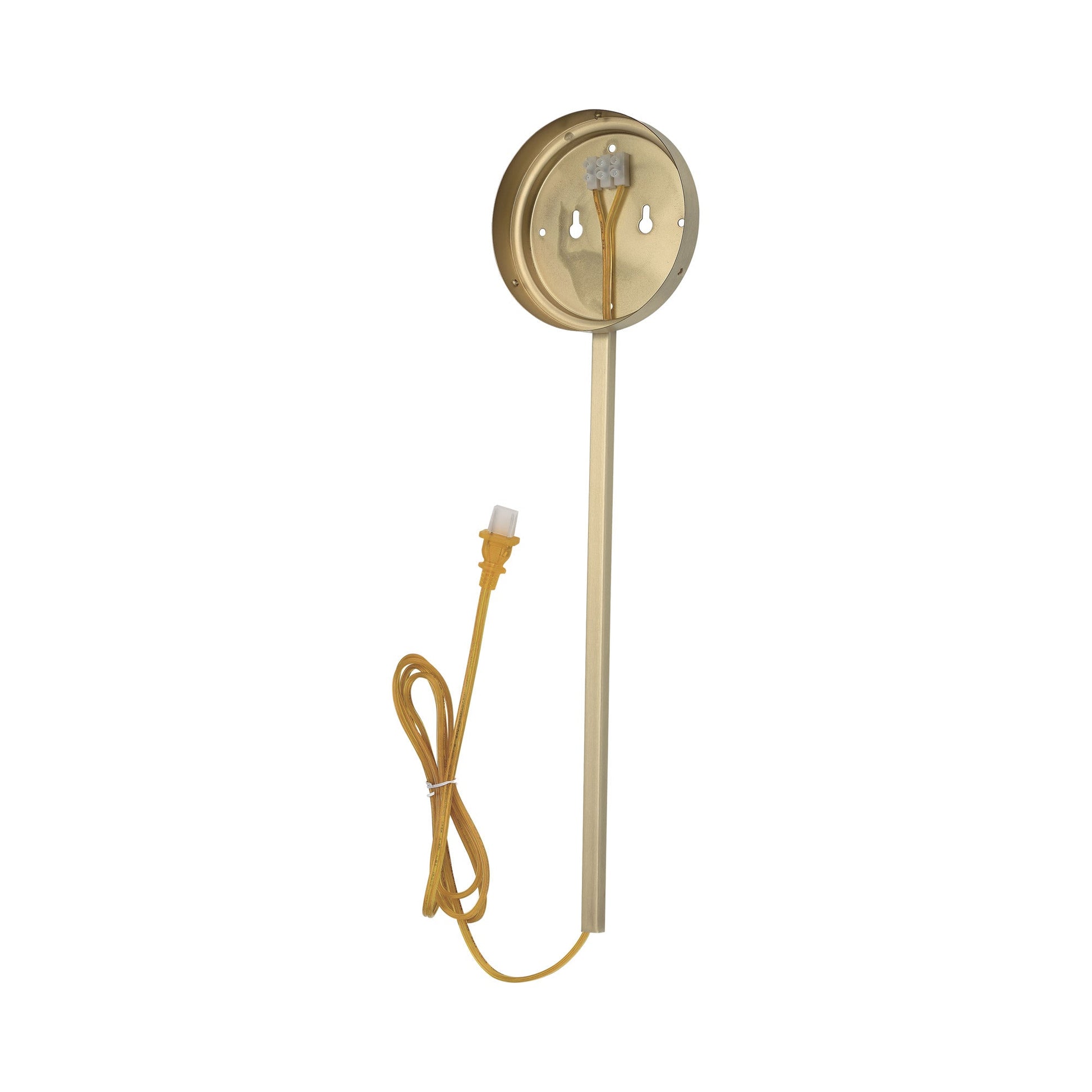 Dessau Turbo Wall Pin Up Kit in Satin Brass.