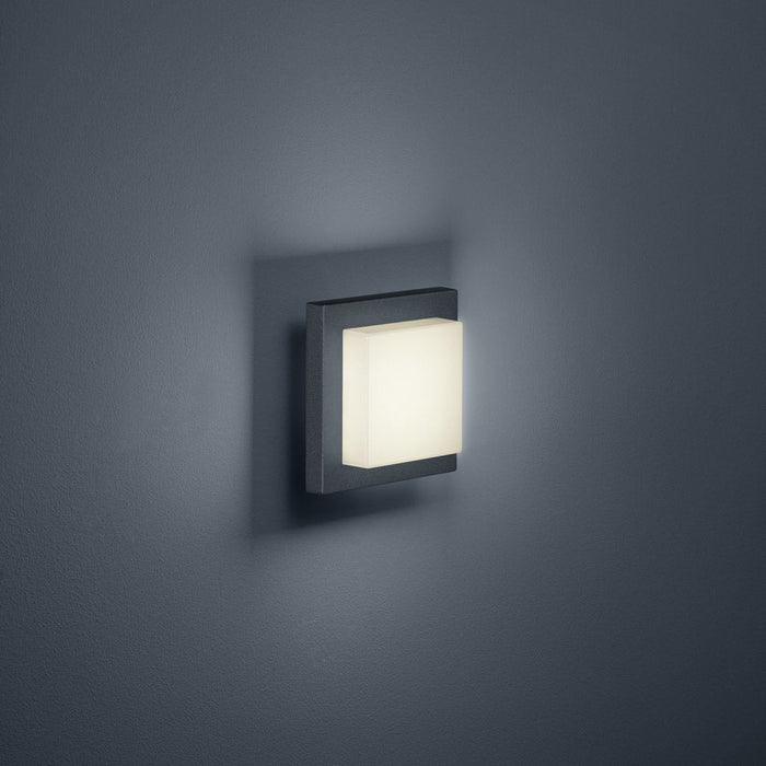 Hondo Outdoor LED Wall Light in Detail.